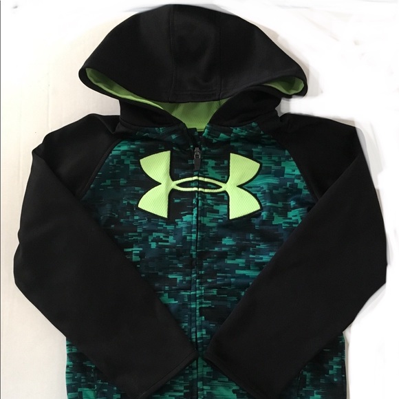 under armour jackets yellow kids